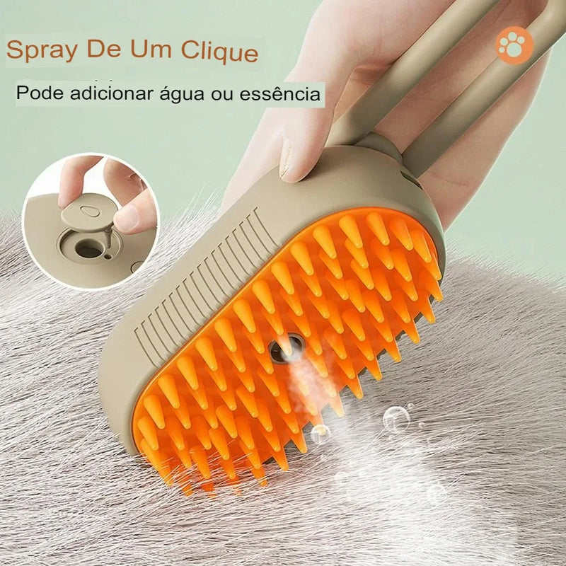 escova a vapor para pets