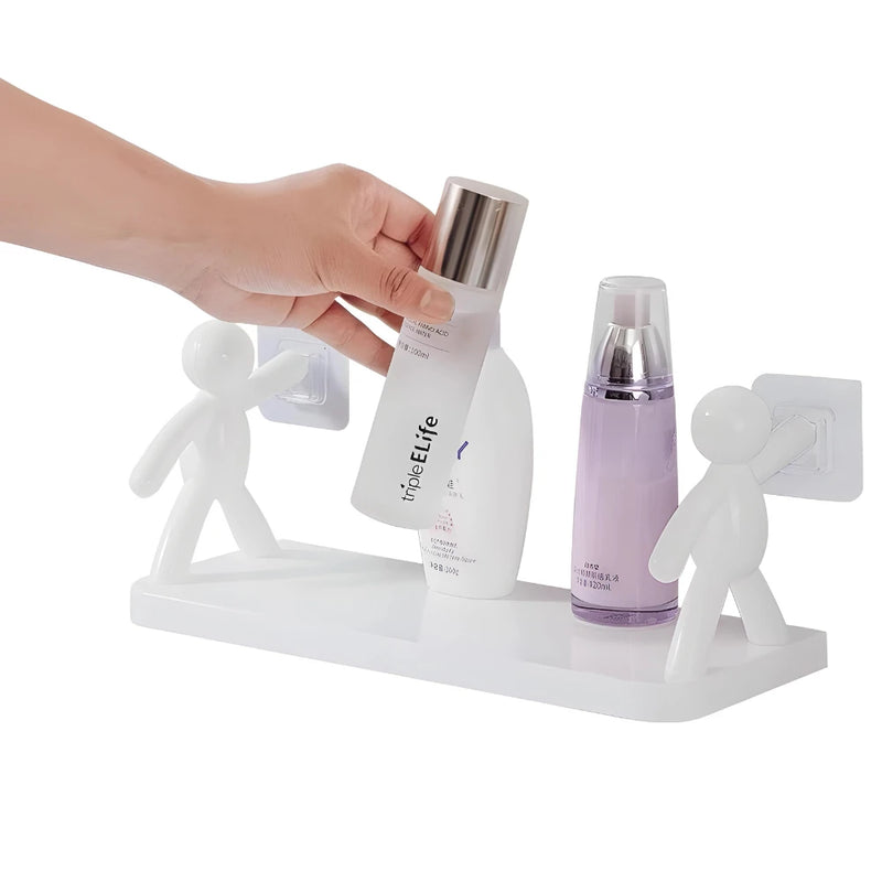 Boneco Organizador de banheiro