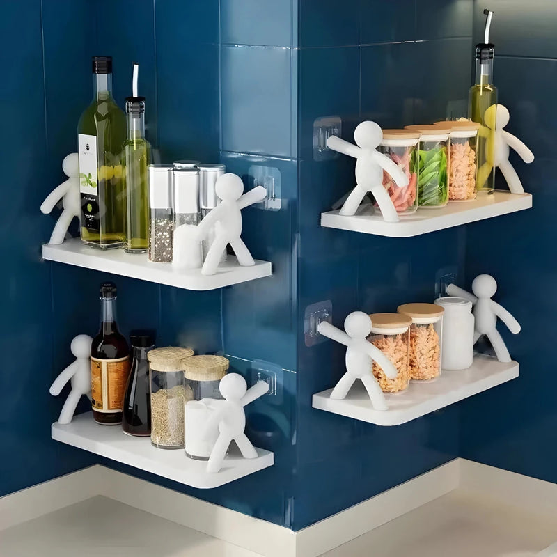 Boneco Organizador de banheiro