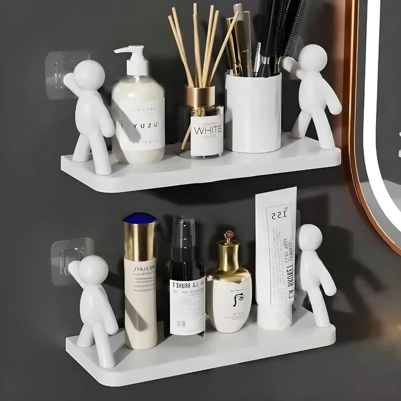 Boneco Organizador de banheiro