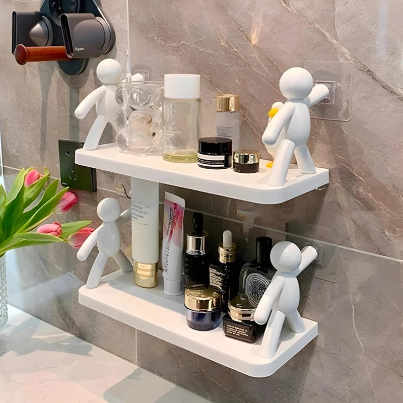 Boneco Organizador de banheiro