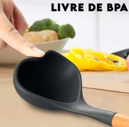 Kit 12 Peças Colher para Cozinha