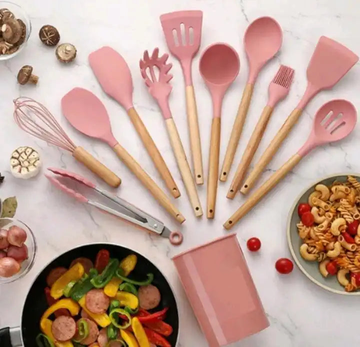 Kit 12 Peças Colher para Cozinha