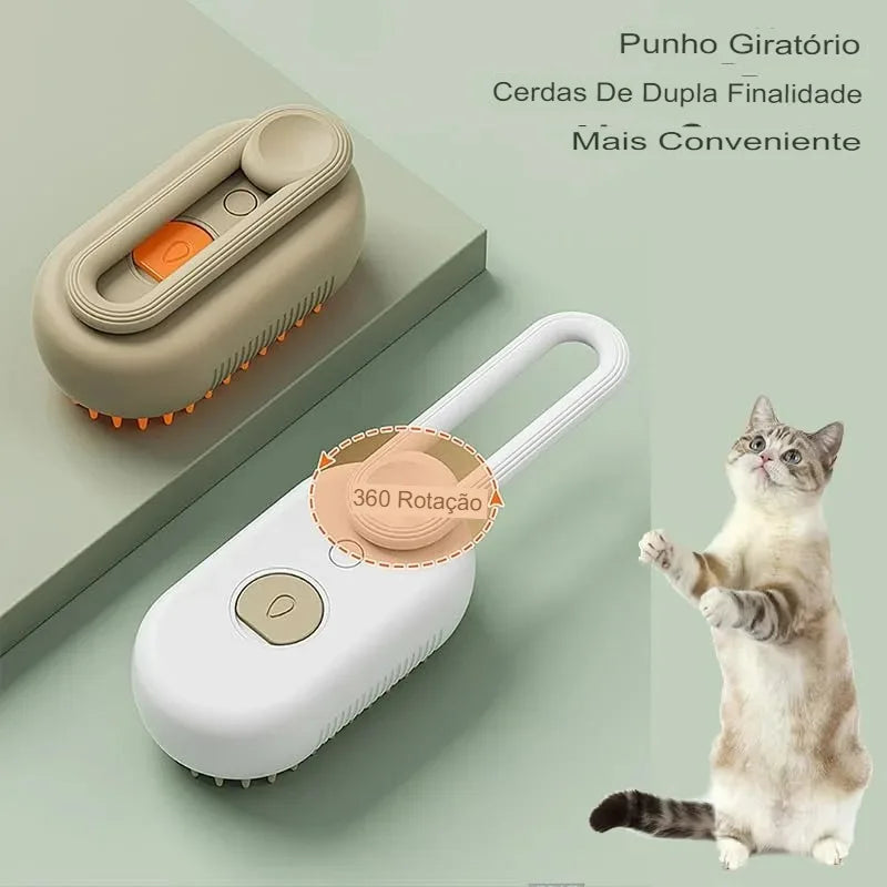 escova a vapor para pets